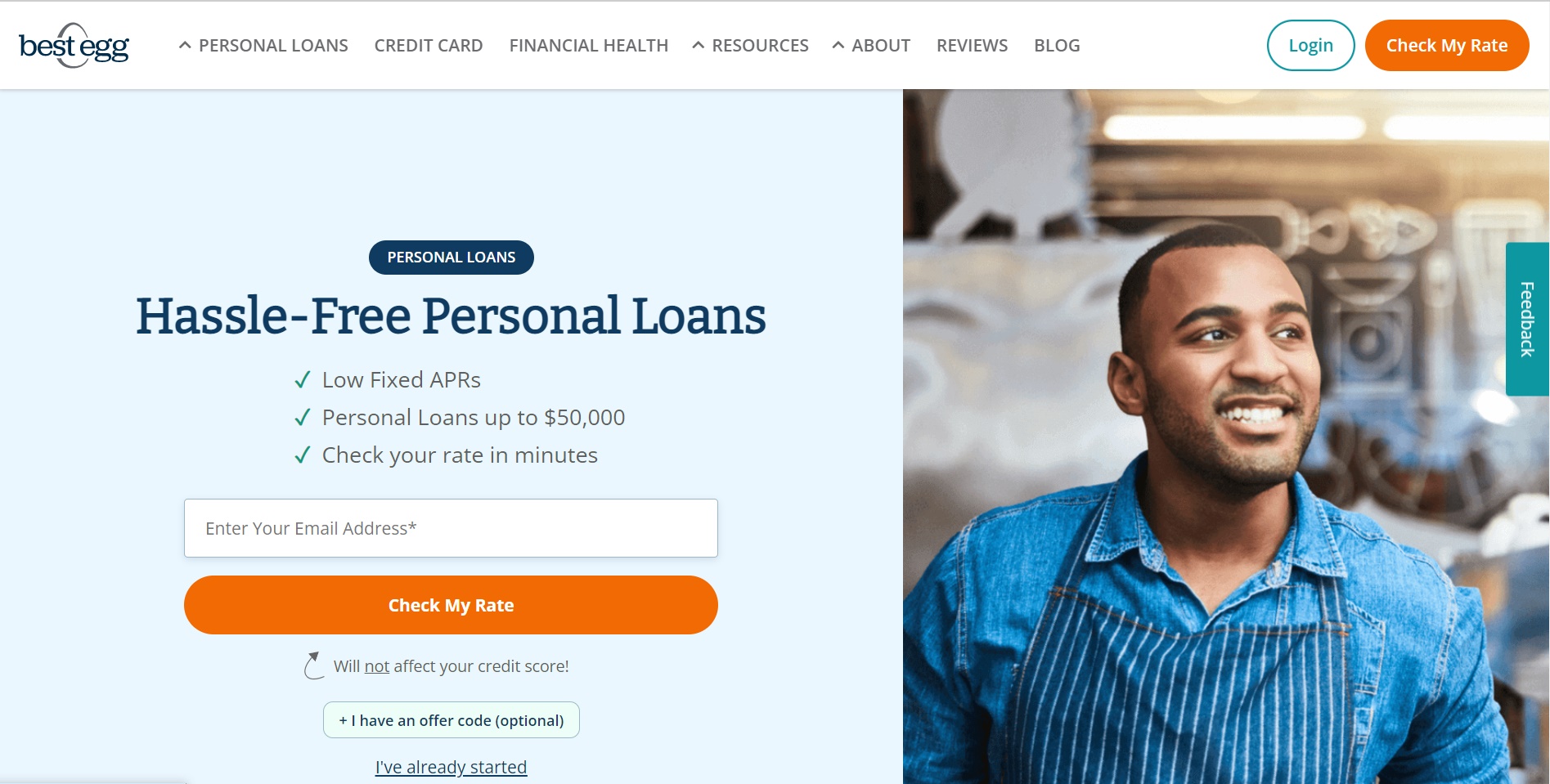 Best Egg Loan Account Sign Up